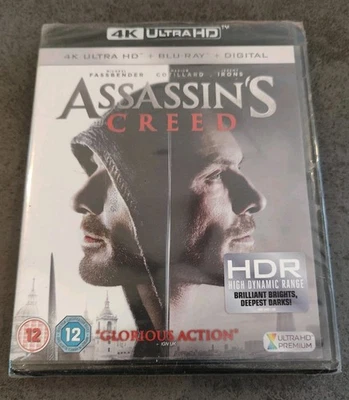 ASSASSINS CREED 4K + BLU RAY BRAND NEW SEALED UK RELEASE - Image 1 of 2