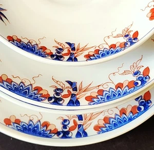 10pc Vista Alegre VIA67 Imari Asian VTG Varied Saucer Sizes Demitasse Soup Cup - Picture 1 of 7