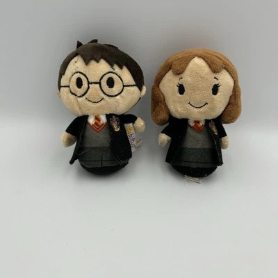 Hallmark Itty Bittys Harry Potter Harry Lot Of 2 Plush Stuffed Toy 4" - Image 1 of 4