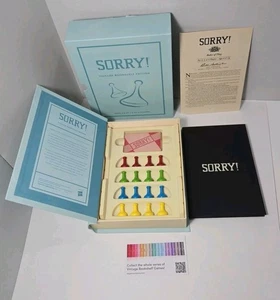 2024-HASBRO-SORRY!- VINTAGE BOOKSHELF EDITION-BOARD GAME-OPEN BOX - Picture 1 of 24
