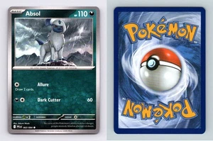 Absol #063/094 Phantasmal Flames Common Pokemon 2025 TCG Card - Picture 1 of 1