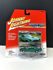 Johnny Lightning Muscle Cars USA Green 1971 Mercury Cyclone 1:64 012222DMT2 - Picture 1 of 10