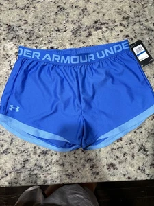 Under Armour Girls Play Up Shorts Size Youth XL Heatgear Running Loose NWT - Picture 1 of 1