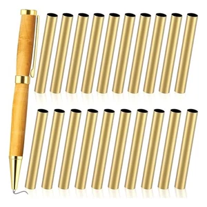 1X(20pcs 7mm Slim Pen Pen Transfer Brass Pen Replacement Accessories for7182 - Zdjęcie 1 z 6