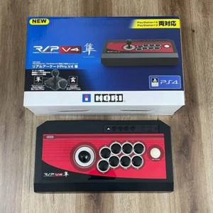 Real Arcade pro.V4 Hayabusa PS4 PS3 joystick Controller GAME PERIPHERALS HORI - Picture 1 of 8