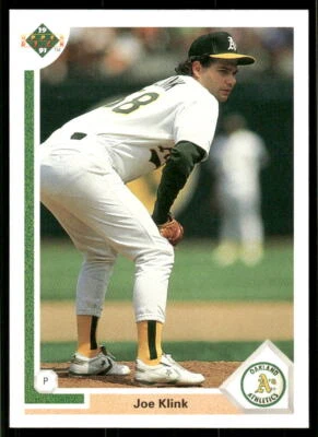 1991 Upper Deck #468 Joe Klink - Image 1 of 2