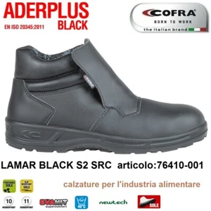 COFRA Lamar Black S2 Src Food Industry Safety Shoes - Picture 1 of 4