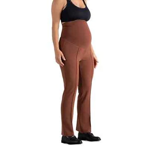 Pantalones de tregging de maternidad para mujer Destination Maternity TALLA 2XL color ROOT BEER - Imagen 1 de 4
