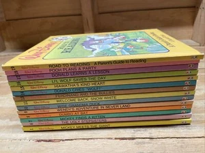 14 WALT DISNEY Road to Reading Library 1 - 19 VG+ - Imagen 1 de 15