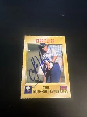 1996 Sports Illustrated for Kids II #481 Karrie Webb Signed Card Autograph - Image 1 of 3