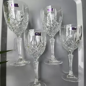 Marquis by Waterford Kristall Wein oder Wasser Glas Becher 4 Gesamt-1 Preis 8 3/4"" - Bild 1 von 18