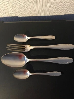 couverts de baptême MD  en métal argenté Orbille - Photo 1/4