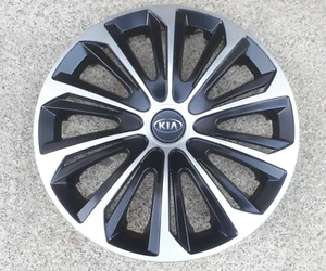 4 Alu-Design Radkappen 16 Zoll STRONG schwarz/silber für Kia - Bild 1 von 2