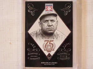 2014 Panini Hall of Fame 75th Anniversary Sapphire Card Burleigh Grimes 03/15 - Picture 1 of 3