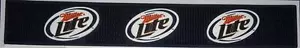MILLER LITE BAR MAT RUNNER BEER COASTER 23.5x3.5 NEW - Picture 1 of 1