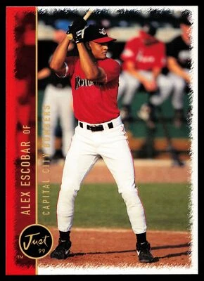 1999 Just Minors Alex Escobar Capital City Bombers #19 - Image 1 of 2