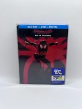 Spider-Man: Into the Spider-Verse - SteelBook (Blu-ray, DVD, 2019) GREAT CONDITI