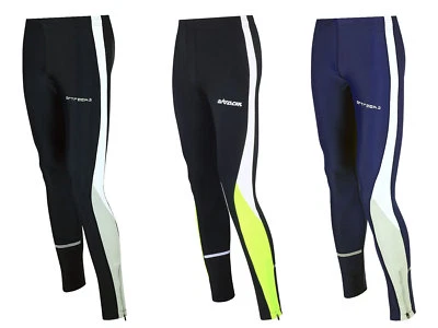 AIRTRACKS Thermo Laufhose Lang / Running Tight / Warm Reflektoren Atmungsaktiv - Bild 1 von 4