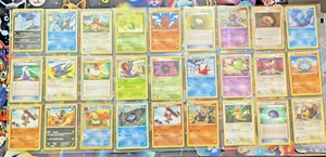 Pokemon Binder Collection Lot of cards Vintage older cards on up  Holo Rares + - Picture 1 of 4