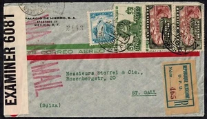 Bermuda WWII 1941 Registered Cover w/Censor Tape 6081 D & BRN 1466 - Picture 1 of 6