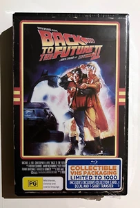 Back to the Future Part 2 II 1989 Film NEW Blu-Ray Ltd. Edition /1000 VHS Cover - Picture 1 of 3