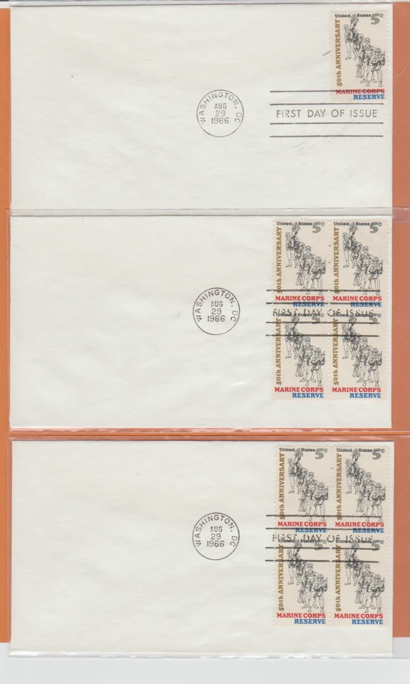 US FDC # 1315 5c Marine Corps Reserve make your own cachet - Image 1 of 1