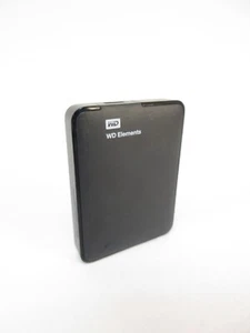 Western Digital WD Elements 2TB External Hard Drive WDBU6Y0020BBK-0A with cable - Afbeelding 1 van 5
