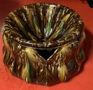 Cúspidor de esmalte de sílex antiguo Bennington - Imagen 1 de 7