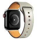 Genuine Leather For Apple Watch Band Series 9 8 7 6 5 4 38/40mm 42/49mm 41/45mm