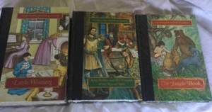 Jungle Book, Little Women, King Arthur HC NEW World Book Treasury of Classics - Picture 1 of 5