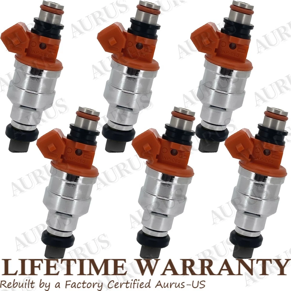 X6 Inyectores de combustible OEM NIKKI para 1995 1996 1997 1998 1999 2000 Dodge Stratus 2,5 L Foto 1 de 4