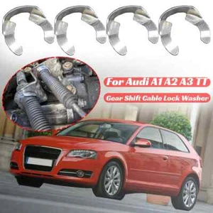 For Audi TT A3 Manual Gear Shift Cable Lock Washer Gear Selector Cable Clip 4pcs - Picture 1 of 7