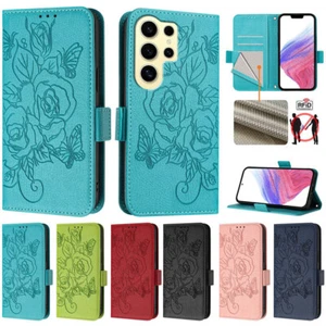 Schutzhülle mit Band Handyhülle Handy kette Hülle Leder Case Tasche zum Umhängen - Picture 1 of 24