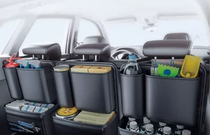 Kofferraum Auto Organizer Rückenlehne Tasche universal PU-Leder Rücksitz - Bild 1 von 8