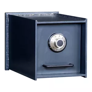 BODENTRESOR Einmauertresor mechanisches Zahlenschloss Geldtresor 10mm starke Tür - Bild 1 von 4
