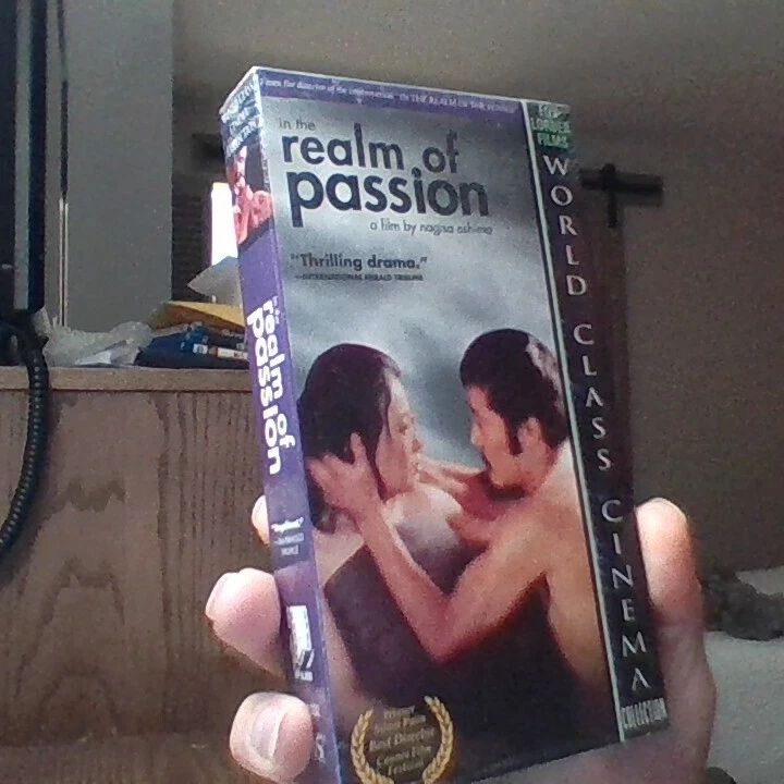 In The Realm Of Passion Kazuko Yoshiyuki, Takahiro Tamura VHS VIDEO IN JAPANESE - Image 1 of 1