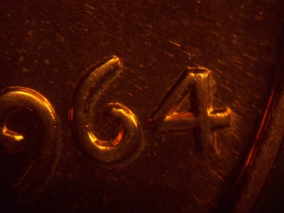 1964 Proof Doubled Die OBV Lincoln Cent DDO BU New Discovery - Image 1 of 4