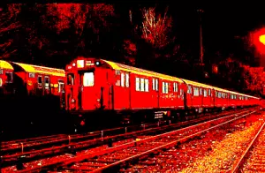 ORIGINAL KODACHROME SLIDE NYC SUBWAY R-33 8974/75 CONCOURSE YARD APRIL 18, 2002 - Picture 1 of 1