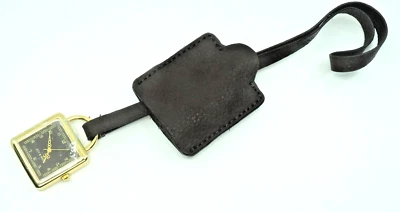 Joy & Iman Pendant Watch with Brown Leather Case - Image 1 of 4