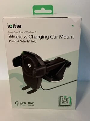 iottie ONE TOUCH WIRELESS Charging Car Mount (Dash & Windshield) BRAND NEW - Image 1 of 4