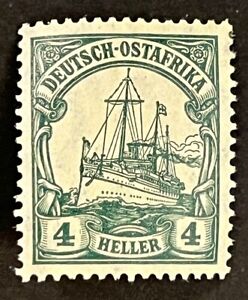 Travelstamps: Germany German East Africa stamps 4h Kaiser’s Yacht MOGH UnWMK