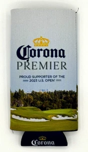 Corona Premier Beer Koozie Jacket 2023 US Open Glass Bottle Holder Sleeve NIP - Bild 1 von 9