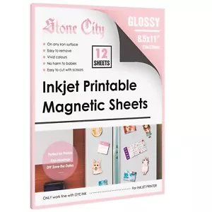 Stone City Printable Magnetic Sheets Make Refrigerator Photo Magnet Glossy Pr... - Picture 1 of 9