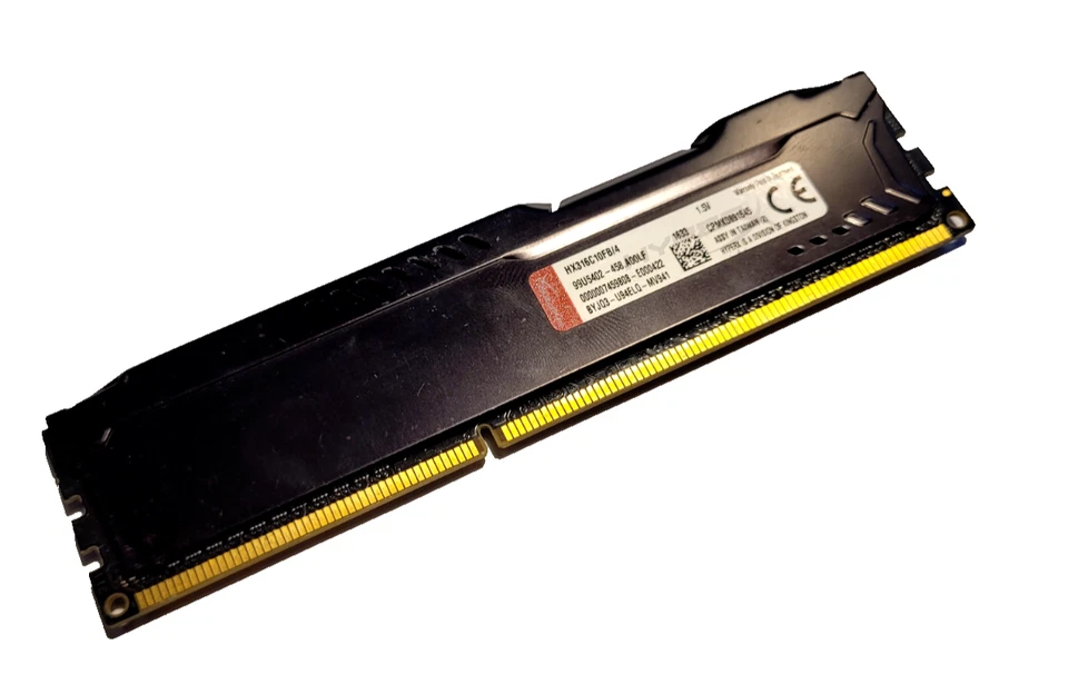 4 GB DDR3 UDIMM RAM - HyperX HX316C10FB/4 - PC3-12800 - DDR3-1600 - Bild 1 von 1