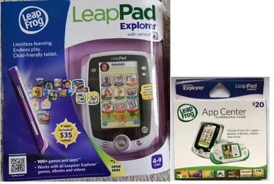 LeapPad  Explorer Learning Tablet Pink -Need change battery /Unopened/Unused - Image 1 of 4