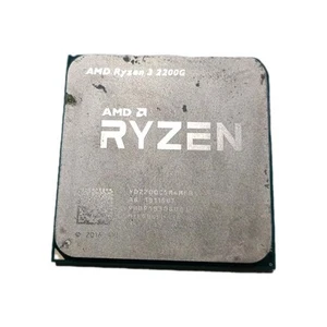 AMD Ryzen 3 2200G 4 Core Socket AM4 3.5GHz CPU Processor + Cooler - Picture 1 of 3