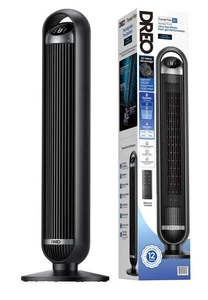 Dreo Nomad TF413 36" Quiet Bladeless Tower Fan Black with Remote New - Picture 1 of 6