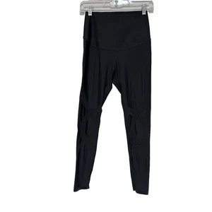 Leggings Fanka Mujer Compresión Mediana Cuerpo Esculpido Tiro Alto Reversibles Negros - Imagen 1 de 7