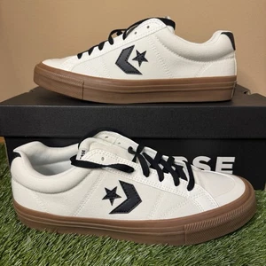 Zapatillas deportivas informales Converse OX A13787C de colección blancas/negras zapatos para hombre talla 10 - Imagen 1 de 6