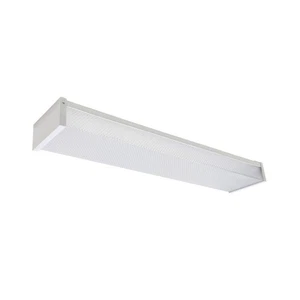Commercial Electric 24 in. 4000K 1900-Lumen 120-Volt White Integrated LED - Picture 1 of 9
